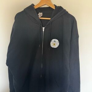 Merkin Vineyards Black Heavy Blend Hoodie - 2xl - comfortable zip up hoodie